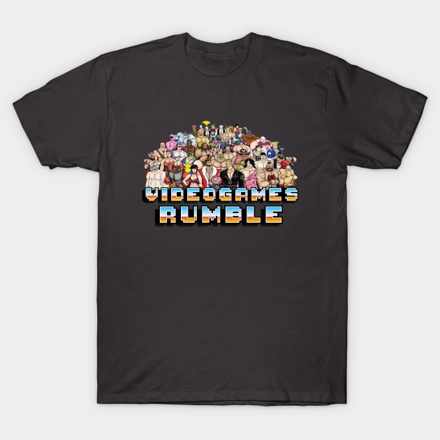 Videogames Rumble T-Shirt by WarioPunk